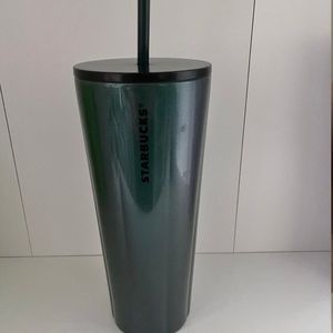 Green Starbucks cup